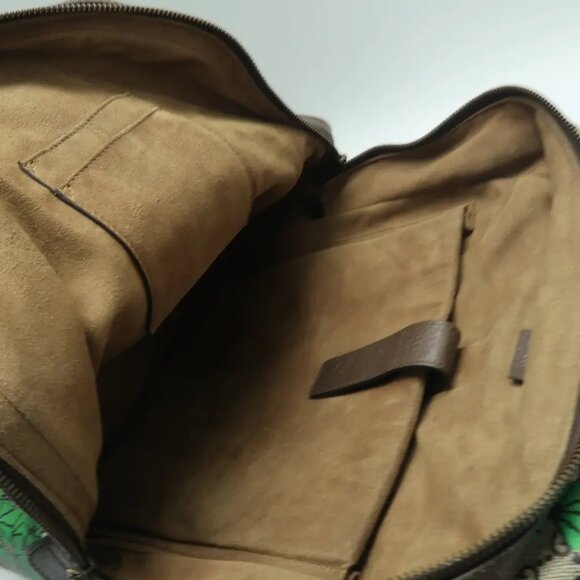 GUCCI  Brown Canvas Backpack 1022-041125 - Picture 10 of 12